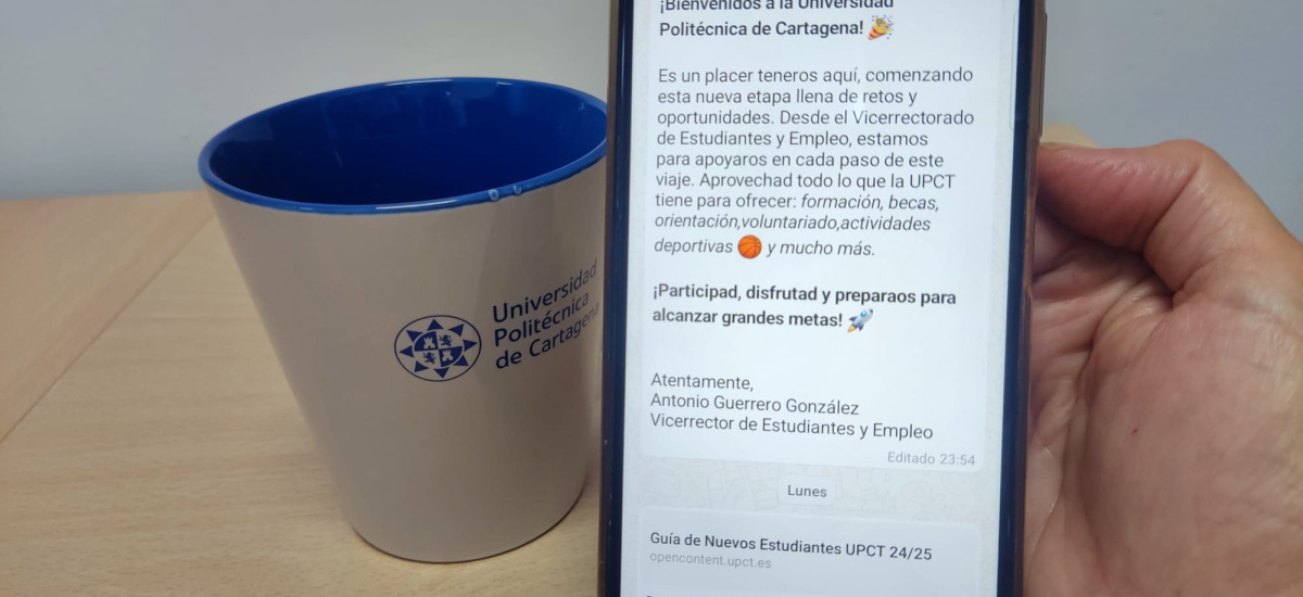 Imagen Nuevo canal de WhatsApp para reforzar la comunicación con los estudiantes